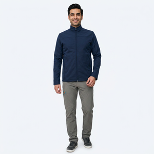 Custom Men'<b>s</b> Waterproof Softshell <b>Jacket</b> Lightweight Breathable Outdoor Sportswear for Hiking Travel and Everyday Use - Product Image 1