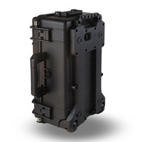 Boîtier de transport pour équipement et instruments, pour le rangement de câbles/fils, transport audio, en plastique durable, antichoc et anti-poussière