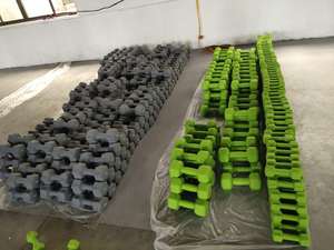 2021 Tùy Chỉnh Đàn Ông Phụ Nữ Kid Tam Giác Quả Tạ Màu 1 <span class=keywords><strong>2</strong></span> 3 4 5 KG <span class=keywords><strong>LB</strong></span> Trọng Lượng Quả Tạ Cao Su Bọc Sắt Thép Hồng Quả Tạ - Product Image 6