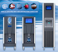 Máquina de Hielo Comercial de 100 kg/día, Enfriamiento por Aire PLC, Compresor Secop, Ahorro de Energía, 220V, Logotipo Personalizado, OEM, ODM, CE