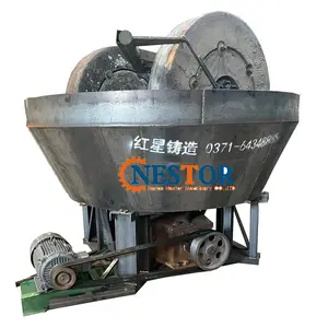 Mini Xách Tay Máy Vàng Thiết Bị Thăm Dò Vàng Wet Pan Mill Đối Với Nhà Máy Chế Biến Vàng