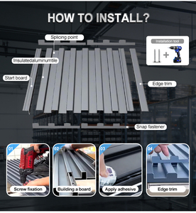 Panel Sándwich de Aluminio Ignífugo, Paneles Aislantes <span class=keywords><strong>para</strong></span> Techos, Gran Muralla de Aluminio, Canalón de Aluminio <span class=keywords><strong>para</strong></span> Techos - Product Image 5