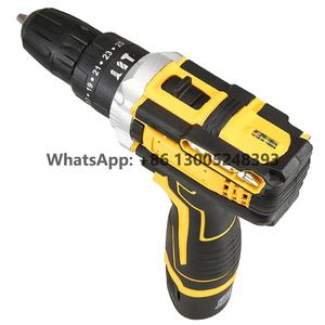 12V 18V 36V Home Tragbare kabellose elektrische Schlag bohrmaschine Wiederauf ladbare Lithium batterie 2-Gang-Bürstenloser Schrauben dreher mit hohem Drehmoment - Product Image 4