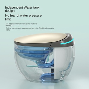 Nouvelle <span class=keywords><strong>toilette</strong></span> intelligente à <span class=keywords><strong>compostage</strong></span> <span class=keywords><strong>automatique</strong></span> à induction en céramique pour salle de bain - Product Image 5