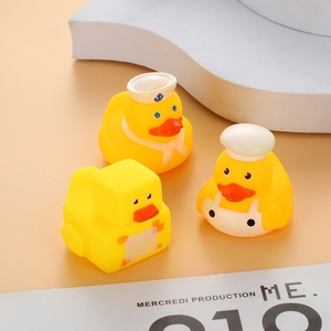 Promotionnel Petit Cowboy Licorne Pvc Canards En Caoutchouc En Plastique Souple Jouets De Bain Avec Grinçant Tortue Bébés Vacances En Vrac Flotteur Cadeau - Product Image 4