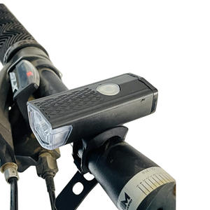 Bicycle <b>Light</b> <b>USB</b> Rechargeable LED Front <b>Light</b> 4 Modes Waterproof IPX4 Black Plastic <b>Night</b> Riding Mountain Bike <b>Light</b> - Product Image 3