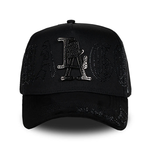 Gorra de Béisbol de Gamuza de Alta Calidad <span class=keywords><strong>Mara</strong></span> Three Rico con Logotipo Bordado en 3D, Visera Curva Desgastada, Gorras de 5 Paneles EL Barbas - Product Image 6