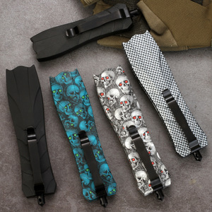 High-hardness, sharp, large-sized camping straight knife, outdoor portable fishing knife, black <b>planer</b>, window breaker hammer - Product Image 2