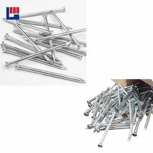Clous en ciment à pointe aiguë électrogalvanisés pour les murs en béton, les cadres photo et les petits projets de fixation d'objets ménagers - Product Image 5