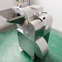 Hoge Efficiëntie Automatische Fruit Groente Aardappel Ui Chopper Snijmachine Voor Keuken Gebruik