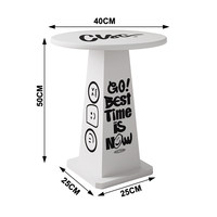Table basse CLSC en fer, artistique et minimaliste, petite taille créative pour salon, canapé, usage domestique