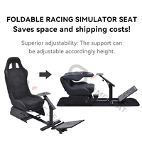 GY024 Sim Racing Simulator Asiento Ajustable Racing Car Seat Computadora VR Juegos de carreras Simulador de conducción Silla