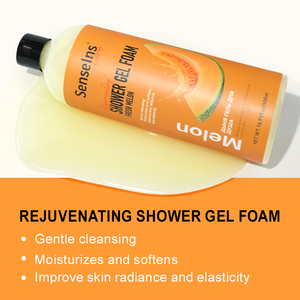 Gel Douche Moussant Hydratant et Nourrissant au Melon Frais avec Logo Personnalisé – Nettoyant Corporel Marque Privée pour Usage Quotidien - Product Image 5