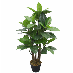 Ficus-árbol Artificial de goma Peva, plantas artificiales para decoración de jardín, novedad de 2021 - Product Image 2