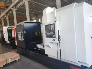 Ck6150 Flat Horizontal Type Metal Lathe And Milling Power Turret Cnc Lathe Machine For Metal