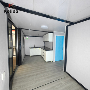 Kolida 40ft 20 ft thép prefab nhà không thấm nước cách nhiệt mở rộng gấp nhà tiền chế 2-3 phòng ngủ tòa nhà văn phòng - Product Image 2