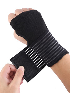 Ayarlanabilir ortopedik destek atel bisiklet koruyucu eldivenler elastik Fitness spor bandaj bilek bandı koruyucu ağrı için - Product Image 4