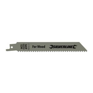 ใบเลื่อย silverline recip สำหรับไม้5pk HCS - 6tpi-150มม - Product Image 2