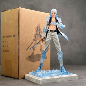 Figura de <span class=keywords><strong>Manga</strong></span> de 28 cm, Estatua de <span class=keywords><strong>Bleach</strong></span> Death Four Realm Freeze, Toushiro Hitsugaya, Figura de PVC, Juguetes de Anime, Regalo - Product Image 1