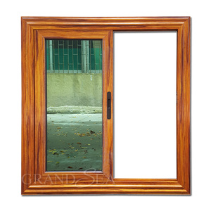 Fenêtre coulissante double vitrage en aluminium couleur <span class=keywords><strong>bois</strong></span> vert, style africain, très vendue - Product Image 6