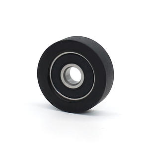 Roulettes de porte et de fenêtre plates 625RS fournies par le fabricant, 5*22*7mm, roulements pour salle de douche, revêtement en caoutchouc plastique, rouleaux en acier - Product Image 5