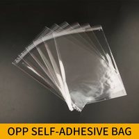 Bolsa Autoadhesiva Transparente de Celofán OPP para Sobres y Documentos
