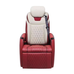 Sièges de voiture et fauteuils inclinables personnalisés en gros pour usine, sièges de voiture VIP en cuir véritable pour fourgonnettes - Product Image 1
