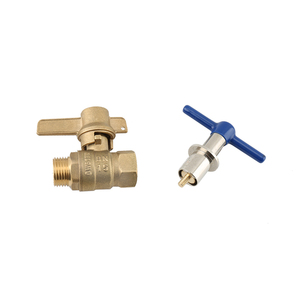Bmag ISO Chứng Nhận 1/2 "-2" Brass Có Thể Khóa Bóng Nước Van Đồng Hồ Nước Khóa Van Với Key - Product Image 5
