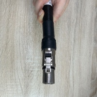 Conector HVIL Recto de un Solo Polo, Cable de 50 mm, Conector de Batería HV Macho y Hembra
