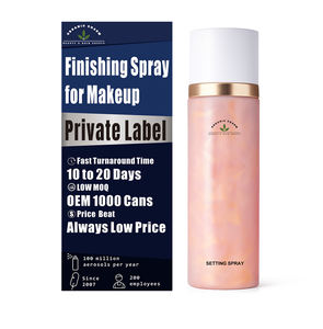<span class=keywords><strong>Spray</strong></span> de fixation mat pour la vente en gros de brume de fixation de contrôle d'huile étanche personnalisable 100ml marque privée OEM de <span class=keywords><strong>maquillage</strong></span> longue durée - Product Image 1