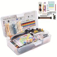 Kit de composants pour débutants R3 830 points, potentiomètre, résistance, condensateur, diode, modules assortis pour expériences de circuits électroniques