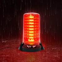 Feux de signalisation LED 12V, lampe de balise, lumière stroboscopique d'urgence pour camion, tracteur, chariot élévateur, 4 couleurs ambre rouge bleu blanc, montage par vis