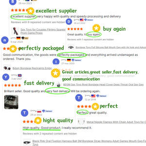 <span class=keywords><strong>BDSM</strong></span> Adulte <span class=keywords><strong>Erotica</strong></span> Boules De Dilatation Orale Bouche Gag Réglable Sangles En Cuir Bondage Sex Toys - Product Image 5