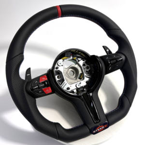 Accesorios para Automóviles, Volante de Cuero para <span class=keywords><strong>BMW</strong></span> F10 F11 F15 F18 F20 F23 F25 F30 F32 F35 F40 F80 E84 E87 E90 E92 E93 - Product Image 2