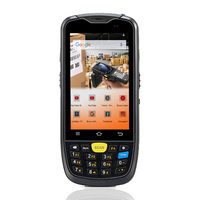 Escáner de Código QR 2D 4G T80 Resistente de Mano, Computadora Resistente para Logística, Terminal Portátil Android 10 con Wifi, PDA con Teclado Qwerty