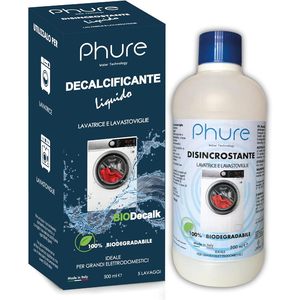 Phure Décalcaissant Liquide 500 ml Biodégradable pour Lave-linge et Lave-vaisselle - Product Image 1