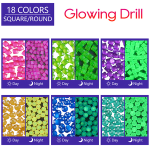 Pierres en résine AB, cristaux lumineux, paillettes métalliques, poussière <span class=keywords><strong>de</strong></span> fée, perles <span class=keywords><strong>de</strong></span> rechange pour <span class=keywords><strong>peinture</strong></span> diamant, conversion point <span class=keywords><strong>de</strong></span> croix SP1 - Product Image 5