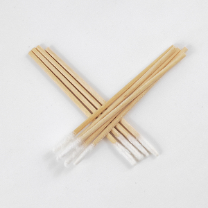 <span class=keywords><strong>Coton</strong></span>-tiges jetables portables à pointe unique en bois de 7 cm pour tatouage, microblading et maquillage, emballage en vrac - Product Image 5