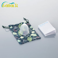 Venta al por mayor precio adecuado período plegable silicona señoras Copa Menstrual