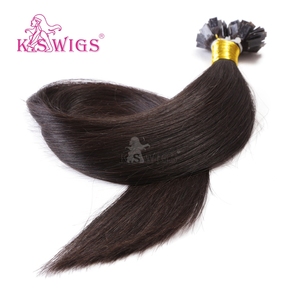 Extensions de cheveux humains Remy 100% vietnamiennes de qualité supérieure, pré-collées, à pointe plate, pour les distributeurs de salons. - Product Image 3