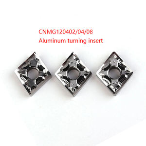 Torneado <span class=keywords><strong>de</strong></span> carburo <span class=keywords><strong>de</strong></span> tungsteno CNMG120404 HA, insertos periféricos para cobre y aluminio, CNMG 120408, herramientas <span class=keywords><strong>de</strong></span> corte - Product Image 2