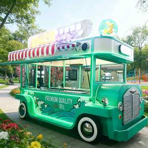 電動で運転可能、カスタマイズ可能な移動式フードトラック/アイスクリームトラック/コーヒートラック/バーガートラック - Product Image 1