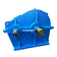 ZD ZL ZS Reduksi Poros Paralel Silinder, Tipe Poros Paralel Peredam Roda Gigi Heliks Industri Pengurang Kecepatan Gearbox JZQ