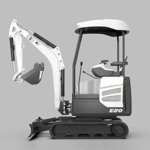 Miniexcavadora con Motor Diésel, Retroexcavadora, Accesorios para Jardín, Fácil de Operar, Herramientas de Jardinería, Sistema Hidráulico - Product Image 4