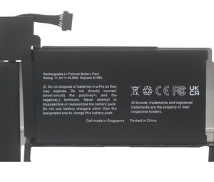 <span class=keywords><strong>Batterie</strong></span> d'ordinateur portable authentique A1965 4379mAh (49.9Wh) pour <span class=keywords><strong>MacBook</strong></span> <span class=keywords><strong>Air</strong></span> <span class=keywords><strong>13</strong></span> A2179 A1932 Batteries rechargeables pour ordinateur portable - Product Image 2