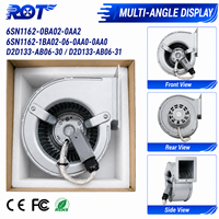 Ventilador Original Alemán D2D133-AB06-31 6SN1162-0BA02-0AA2 de Bajo Ruido, Diseño Compacto, Ventilación para Gabinetes de Servomotor