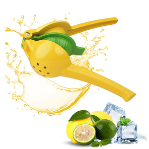 रसोई उपकरण नींबू निचोड़ने धातु का मार्गदर्शन juicer के साथ डबल कटोरा ऑरेंज खट्टे प्रेस - Product Image 2