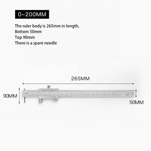 Gran oferta, calibrador <span class=keywords><strong>vernier</strong></span> mecánico <span class=keywords><strong>de</strong></span> acero inoxidable, calibradores <span class=keywords><strong>Vernier</strong></span> con trazador - Product Image 6