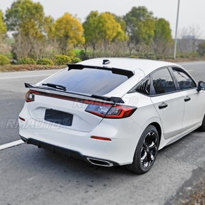 สปอยเลอร์หลังรถยนต์ ปีกหลัง ป้องกันฝากระโปรงท้าย สำหรับ Honda Civic Hatchback รุ่นที่ 11 ชุดแต่ง Body Kit อุปกรณ์ตกแต่งรถยนต์ - Product Image 3
