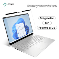 LFD 05 Protecteur d'écran de confidentialité pour les ordinateurs portables HP Huawei Samsung Verre trempé Lumière bleue Anti-éblouissement Anti-espion Propriétés magnétiques